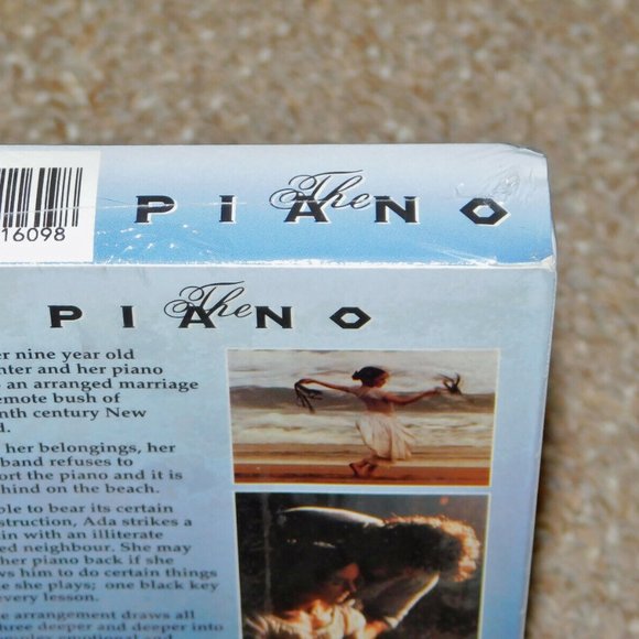 The Piano VHS 1993 Brand New Jane Campion Holly Hunter Canadian CFP Video - Picture 7 of 11